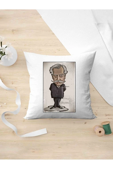 Panorama Ajans Yeşil Çam Film Severlere Hulusi Kentmen Tasarımı Arkadaşa Kişiye Hediyelik Yastık Kılıfı ürün görseli 1