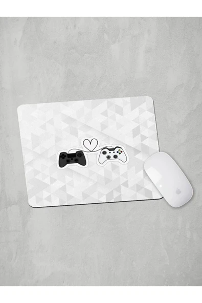 Panorama Ajans Gamer Çiftlere Oyun Konsolu Love Mouse Pad - 1