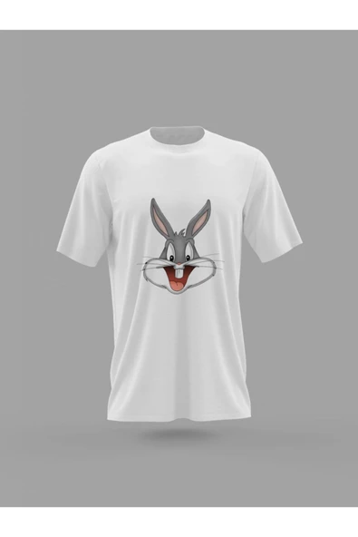 Panorama Ajans Unisex Buggs Bunny Baskılı T-shirt ürün görseli 1
