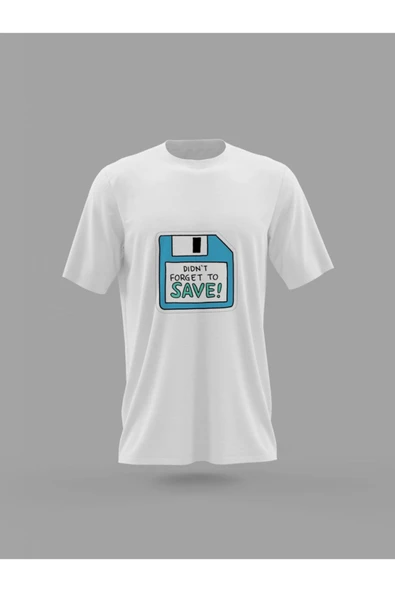 Panorama Ajans Dıdn't Forget To Save Baskılı T-shirt ürün görseli 1