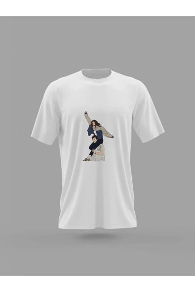 Panorama Ajans Eğlenceli Çift Baskılı T-shirt ürün görseli 1