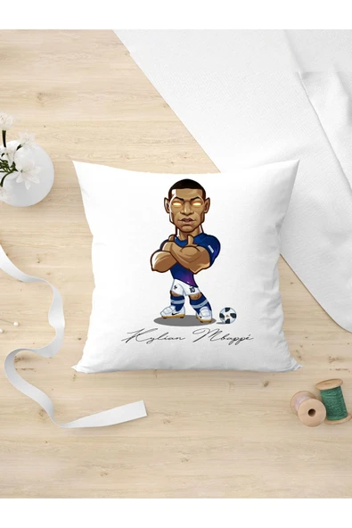 Panorama Ajans Futbol Severlere Kylian Mbappe Tasarımlı Kylian Arkadaşa Kişiye Hediyelik Yastık Kılıfı ürün görseli