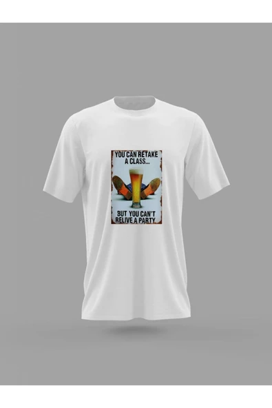 Panorama Ajans Retro Söz Baskılı T-shirt ürün görseli 1