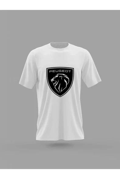 Panorama Ajans Peugeot Baskılı T-shirt - 1