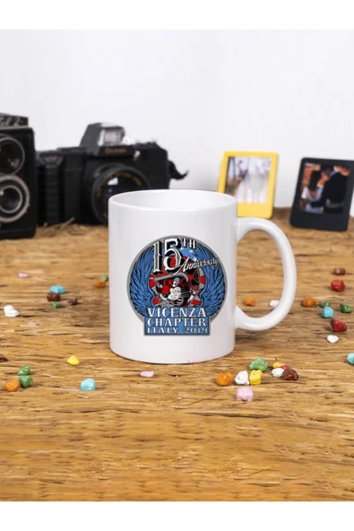 Panorama Ajans Chapter Italy Logo Marka Tasarımlı Beyaz Kupa Ofis Ve Masa Hediyeleri Beyaz Kupa