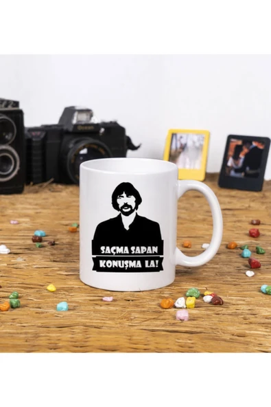 Panorama Ajans Behzat Ç. Amir Konuşmaları Saçma Sapan Konuşma Beyaz Kupa 2 ürün görseli