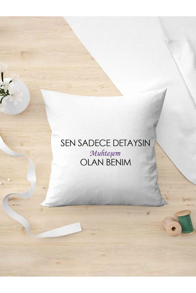 Panorama Ajans Komik Sözlü Giderli Muhteşem Olan Beni Tasarım Oda Dekoru Arkadaşa Kişiye Hediyelik Yastık Kılıfı ürün görseli