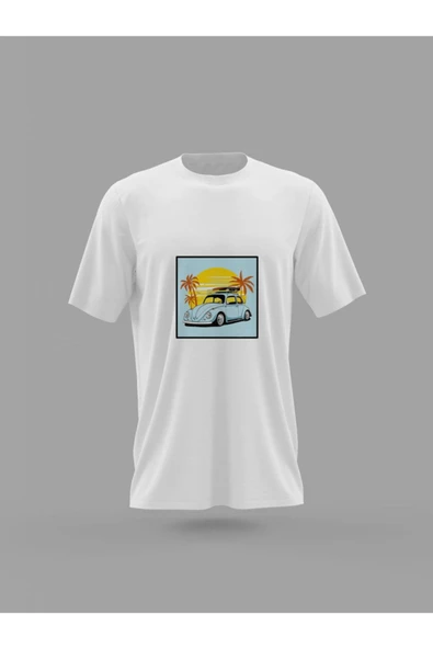 Panorama Ajans Summer Vosvos Baskılı T-shirt - 1
