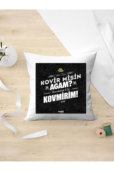 Panorama Ajans Yeşil Çam Severlere Kibar Feyzo Filminden Arkadaşa Kişiye Hediyelik Yastık Kılıfı ürün görseli