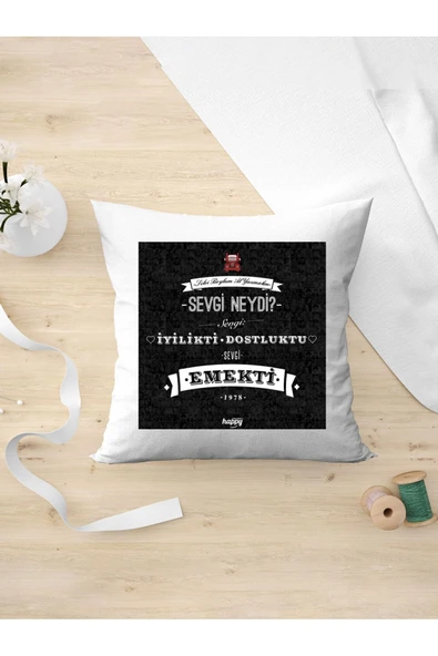 Panorama Ajans Yeşil Çam Severlere Selvi Boylum Al Yazmlaım Filinden Kesit Tasarım Oda Dekoru Yastık Kılıfı ürün görseli 1