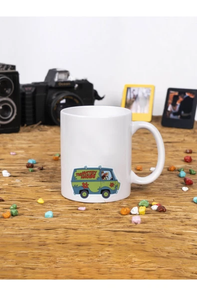 Panorama Ajans Scooby Doo Severlere Özel Tasarım Beyaz Kupa Bardak ürün görseli