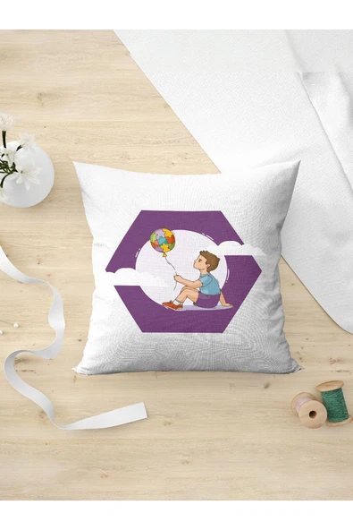 Panorama Ajans Otizm Farkındalık Tasarım Yastık Kılıfı 4 ürün görseli 1