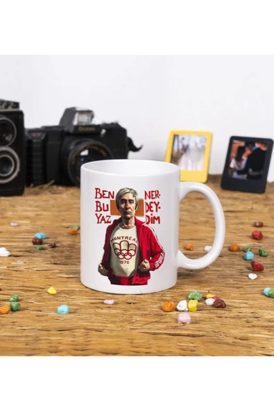 Panorama Ajans Body Ekrem Şener Şen Nostalji Ben Bu Yaz Nerdeydim Tasarım Beyaz Kupa Bardak ürün görseli