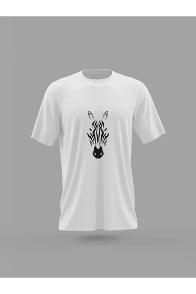 Panorama Ajans Zebra Desen Baskılı T-shirt