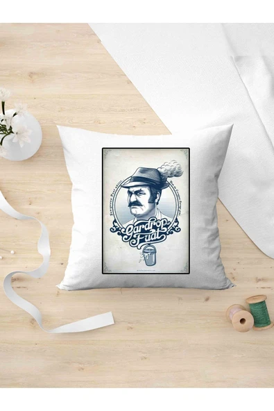 Panorama Ajans Yeşil Çam Severlere Gardrop Fuat Tasarımlı Arkadaşa Kişiye Hediyelik Yastık Kılıfı ürün görseli 1