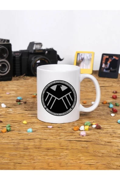 Panorama Ajans Marvel Hayranlarına Özel Tasarım Beyaz Kupa Bardak ürün görseli