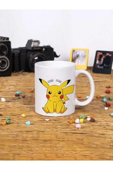 Panorama Ajans Pikachu Pokemon Beyaz Kupa Bardak ürün görseli