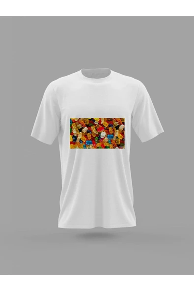 Panorama Ajans Haribo Jelibon Ayı Baskılı T-shirt