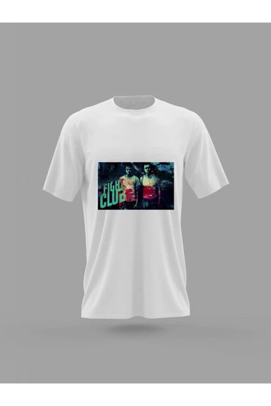 Panorama Ajans Fight Club Afiş Baskılı T-shirt