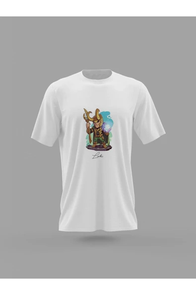 Panorama Ajans Loki Baskılı T-shirt ürün görseli 1