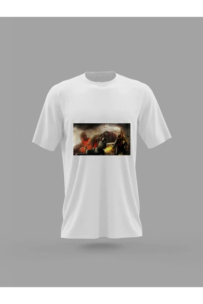 Panorama Ajans God Of War Baskılı T-shirt ürün görseli 1