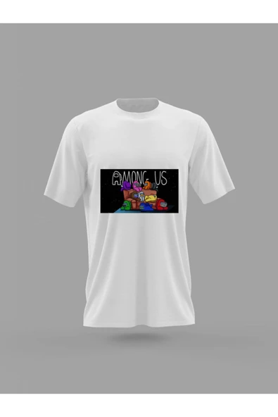 Panorama Ajans Among Us Game Baskılı T-shirt ürün görseli 1