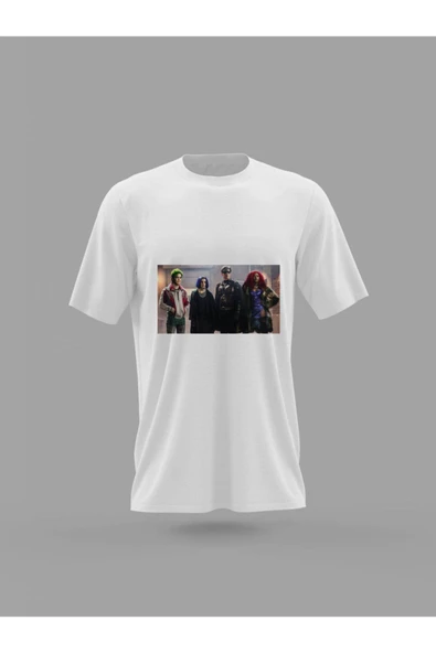 Panorama Ajans Titans Titanlar Dizi Netflix Duvar Kağıdı Baskılı T-shirt ürün görseli 1