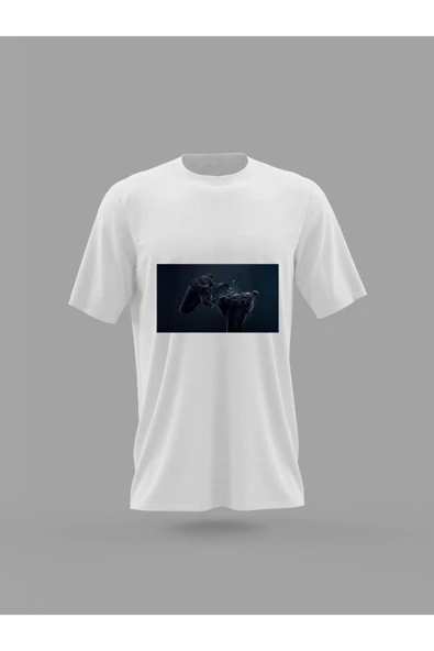 Panorama Ajans Gamer Kol Joystick Oyuncu Baskılı T-shirt ürün görseli 1