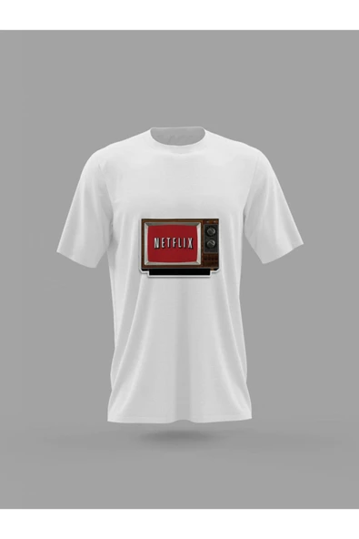 Panorama Ajans Netflix Televizyon Sticker Tasarım Baskılı T-shirt