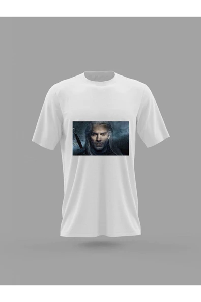Panorama Ajans The Witcher Cadı Dizi Netflix Henry Cavill Asil Baskılı T-shirt