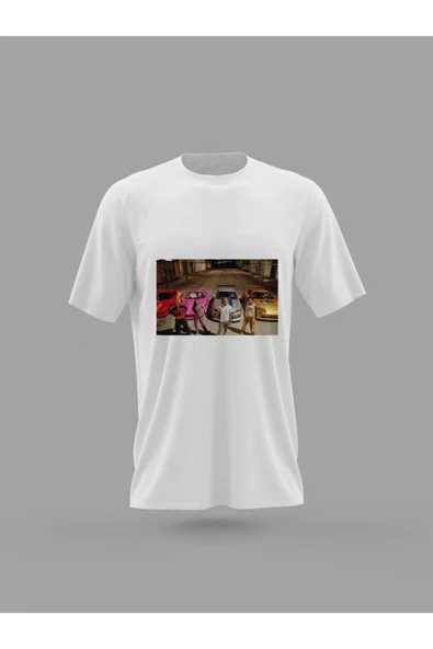 Panorama Ajans Unisex Hızlı Ve Öfkeli 2 Paul Walker Araba Baskılı T-shirt ürün görseli 1