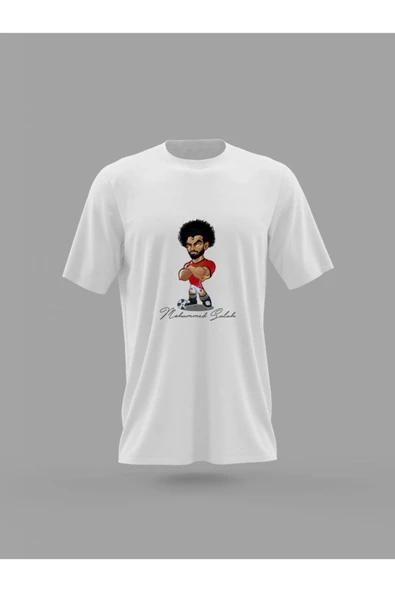 Panorama Ajans Mohammed Salah Baskılı T-shirt ürün görseli 1