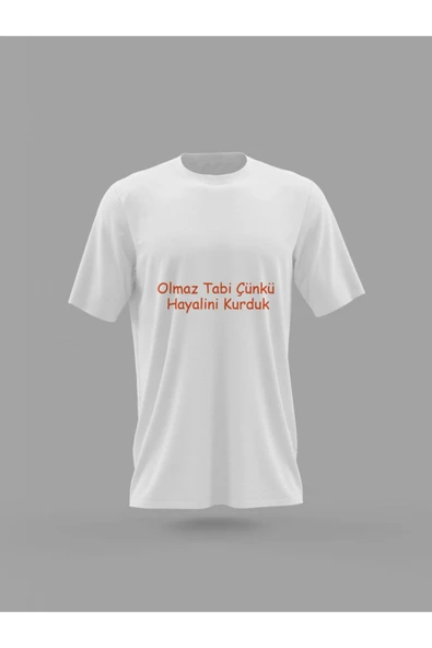 Panorama Ajans Hayalini Kurduk Tasarımlı Baskılı T-shirt ürün görseli 1