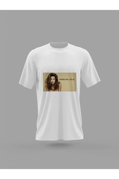 Panorama Ajans Angelina Jolie Poster Albüm Kapak Tasarım Baskılı T-shirt ürün görseli 1