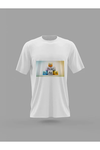Panorama Ajans Bilgisayar Programları Tasarımlı Baskılı T-shirt