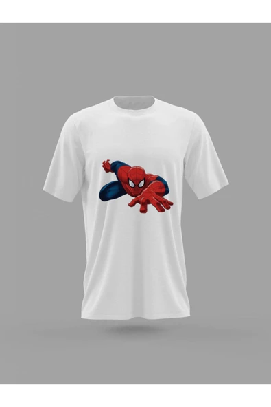 Panorama Ajans Unisex Spiderman Örümcek Adam Marvel Hayran Baskılı T-shirt ürün görseli 1