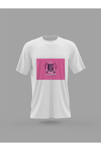 Panorama Ajans Victoria's Secret Logo Pembe Pink Baskılı T-shirt - 1