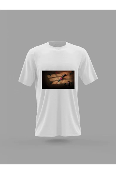 Panorama Ajans Squid Game Sembol Symbol Baskılı T-shirt