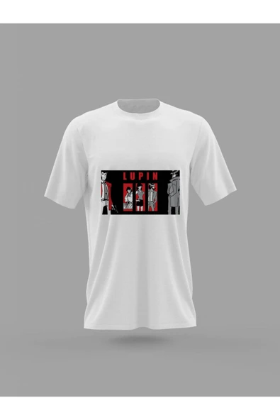 Panorama Ajans Arsen Lupen Lupin Çizgi Dizi Baskılı T-shirt ürün görseli 1