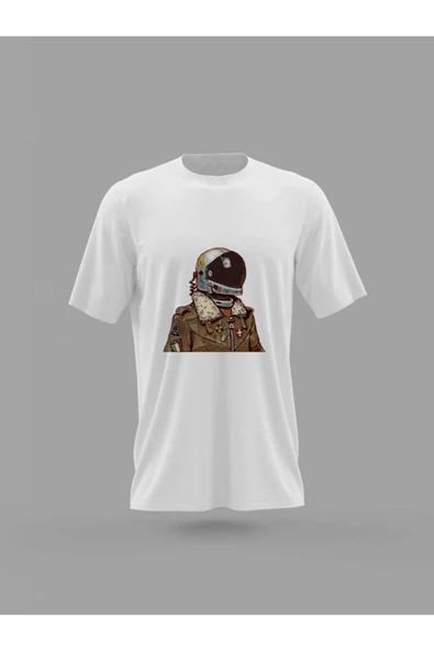 Panorama Ajans Cool Astronot Baskılı T-shirt ürün görseli 1