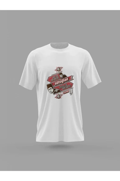 Panorama Ajans Süt Oğlan Baskılı T-shirt