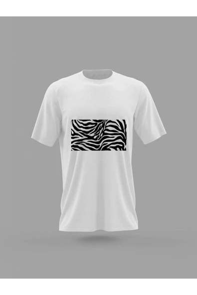 Panorama Ajans Zebra Desen Baskılı T-shirt ürün görseli 1
