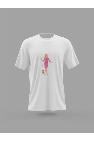 Panorama Ajans Pink Girl Baskılı T-shirt ürün görseli 1
