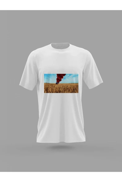 Panorama Ajans Pubg Drop Baskılı T-shirt - 1
