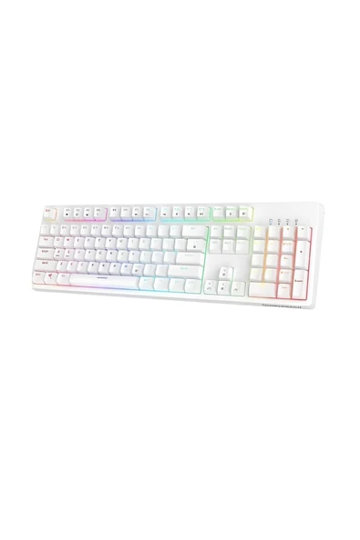 ATAsoft ELEKTRONİK Since 2021 Rgb Kırmızı Switch Q Gaming Tam Mekanik Kablolu Oyuncu Klavyesi Bkb4 - 2