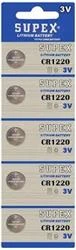 Supex Cr1220 3V Lityum 5Li Blister Pil - 2