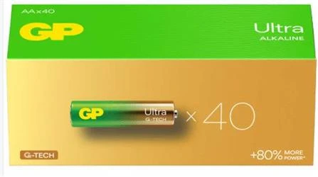 GP G-Tech LR6 AA Boy Ultra Alkalin Kalem Pil 40'lı Paket GP15AU-2B40 - 2