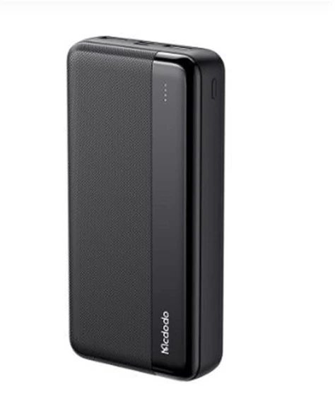 Mcdodo MC-1370 20000 mAh Çift USB Çıkışlı 5V 2.1A LED Göstergeli Siyah Powerbank - 2