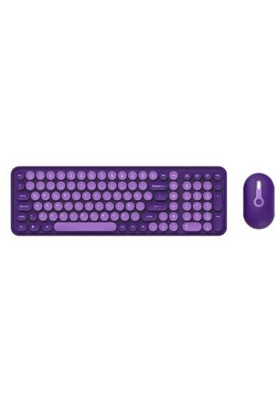 ATAsoft ELEKTRONİK Since 2021 BKB6  Ev Ofis İş Yeri 2.4 GHz Daktilo Kablosuz Klavye Mouse Seti - 1