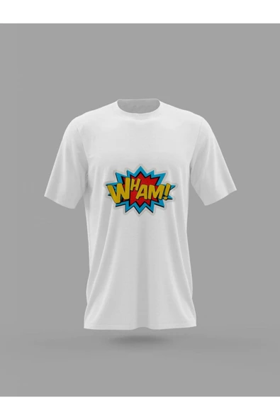 Panorama Ajans Wham! Uk Müzik Grubu Sticker Tasarım Baskılı T-shirt